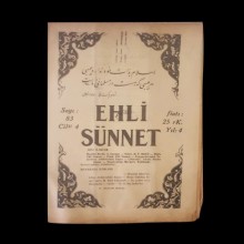 Ehli Sünnet Dergisi Sayı:83