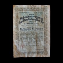 Nazi Almanya Orijinal Belge Gestapo