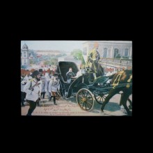 II.Abdülhamid Han Cuma selamlığında 1908
