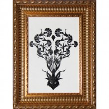 Çini Desen Karanfil Çalışması