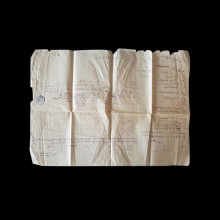 Osmanlıca El Yapımı Cetvel