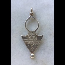 Masonik Gümüş Kolye Ucu